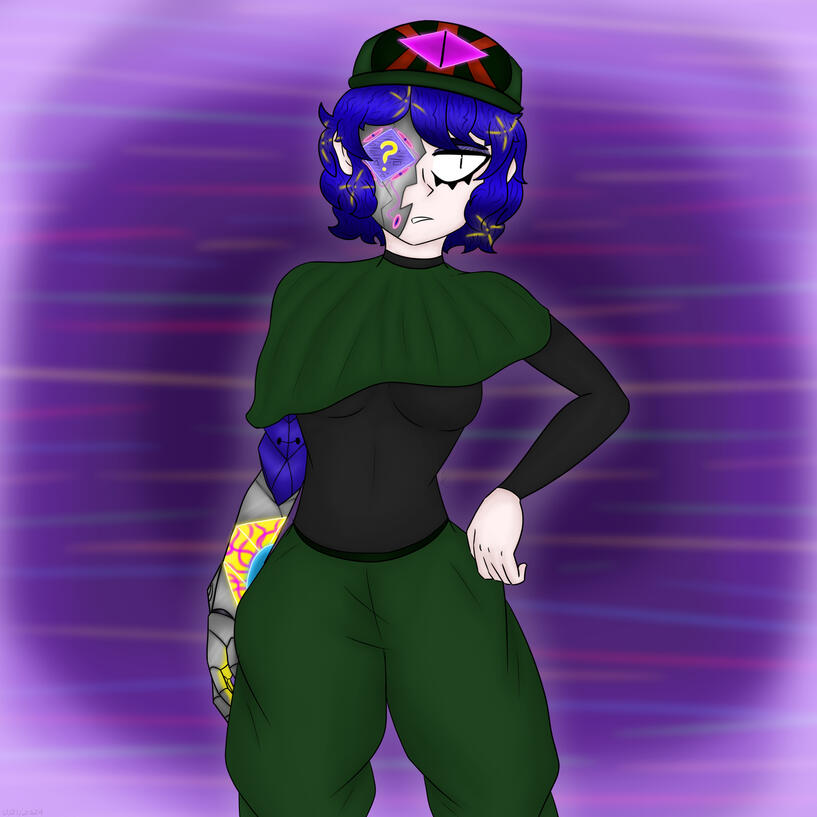 A friend's original character, given as a gift