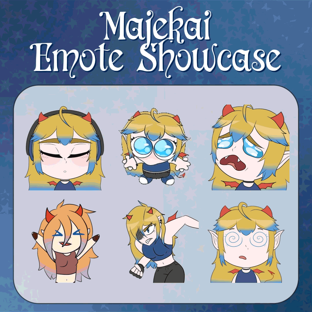 Animated emotes for my own Twitch channel
