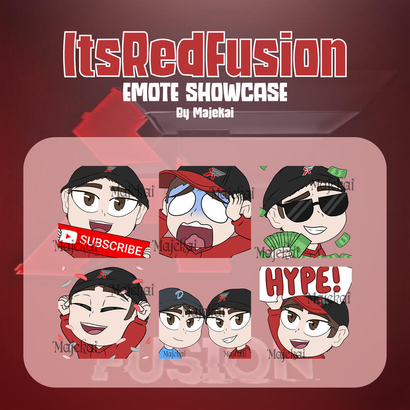 Emotes for ItsRedFusion on YouTube