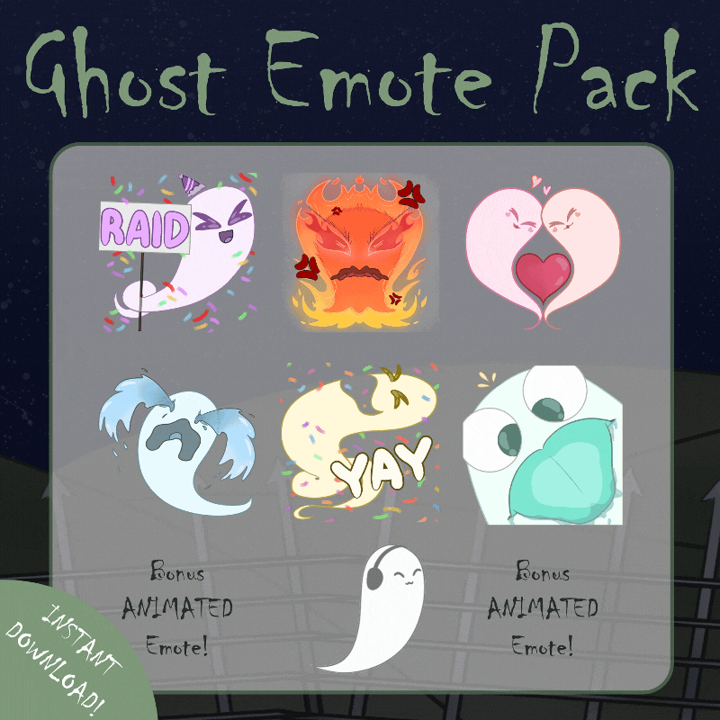 Premade emote pack made by me
