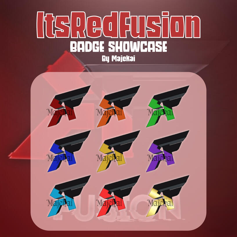 Badges for ItsRedFusion on YouTube