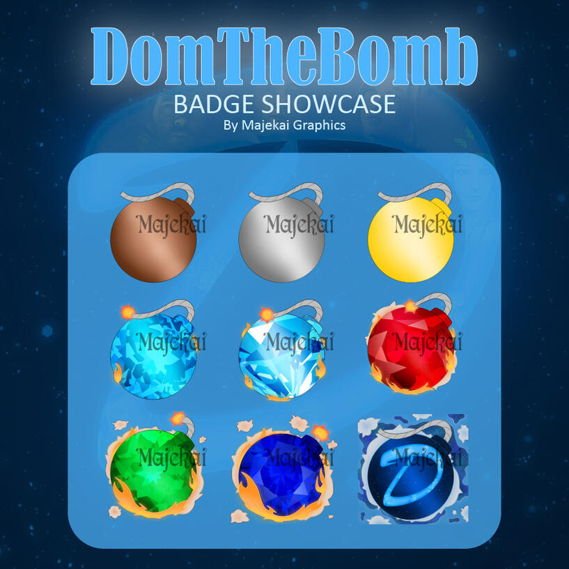 Badges for DomTheBomb on YouTube