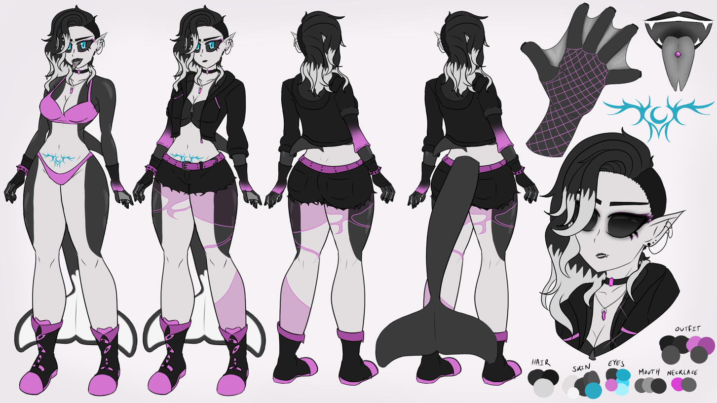 Character sheet for DemoniccLilith on Twitch - Secondary outfit