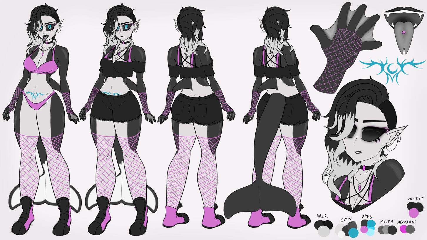 Character sheet for DemoniccLilith on Twitch - Base outfit